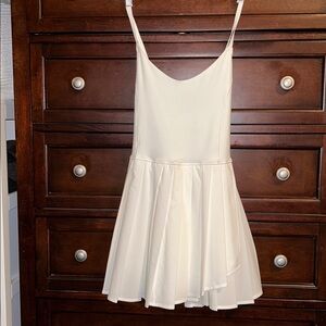 NWT Offline by Aerie Tennis Dress with inside shorts, Size M, White